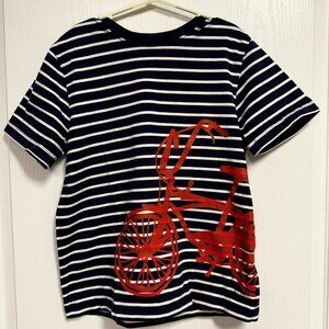 Boys Striped Short Sleeve T-Shirt